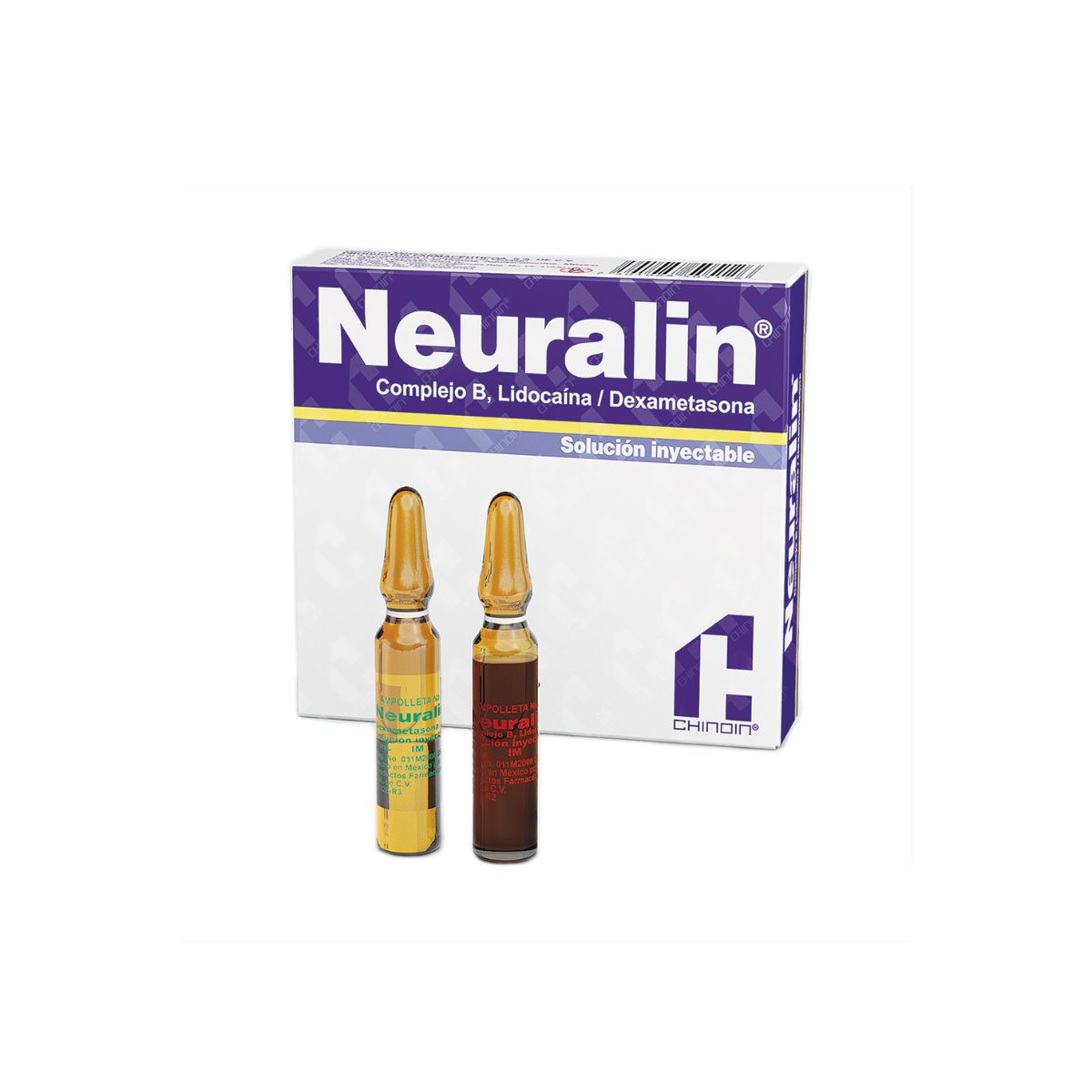 NEURALIN SOLUCION INYECTABLE C/2
