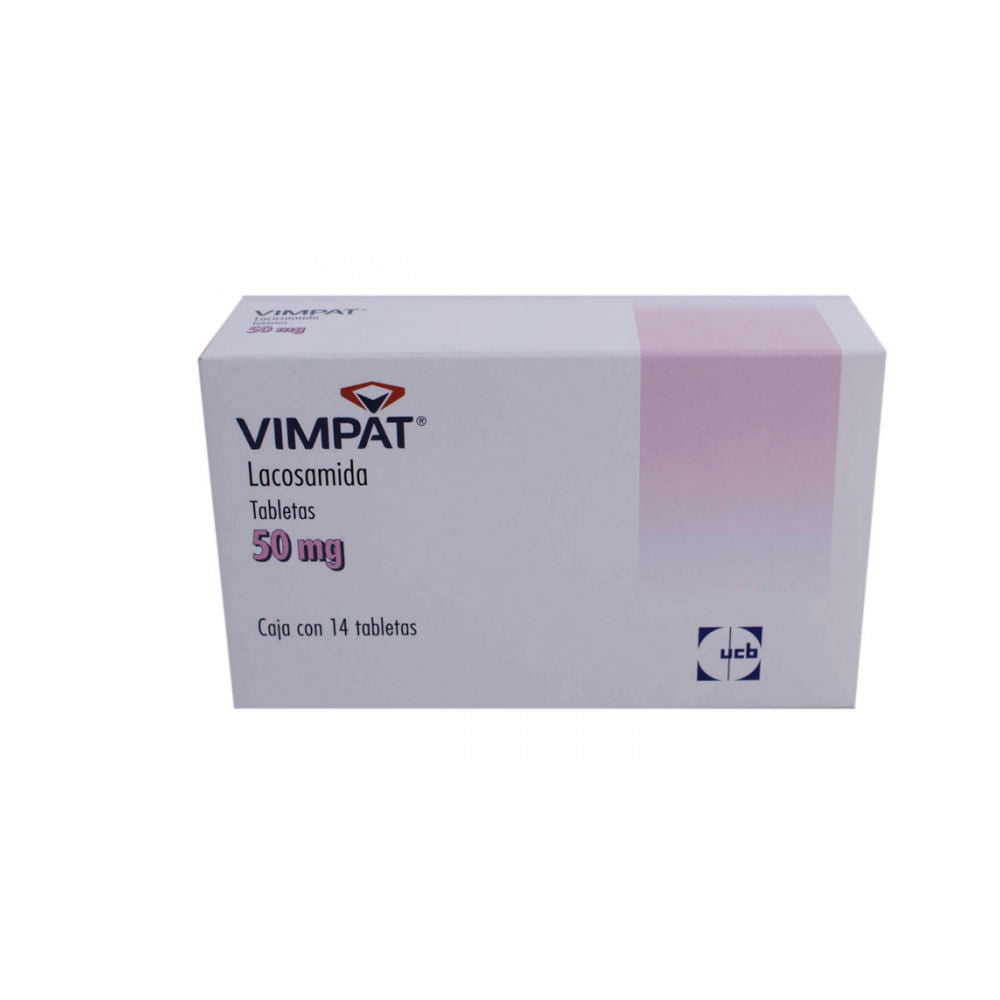 VIMPAT 50MG TABLETAS C/14