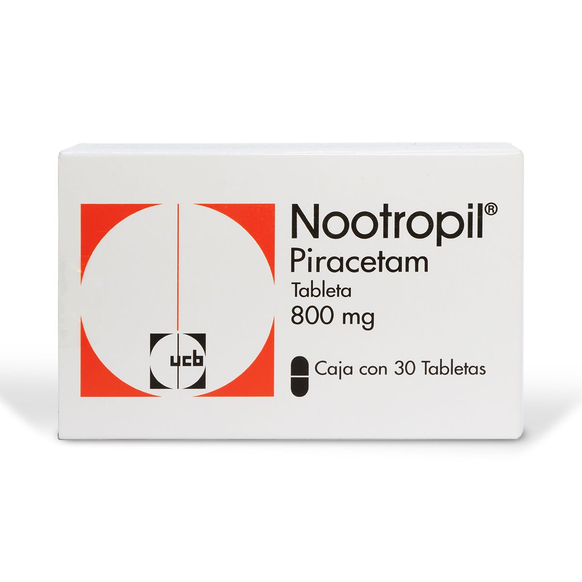 NOOTROPIL 800MG TABLETAS C/30