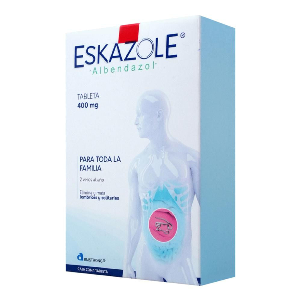 ESKAZOLE 400MG TABLETAS C/1