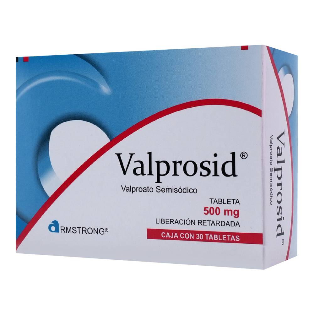VALPROSID 500MG TABLETAS C/30