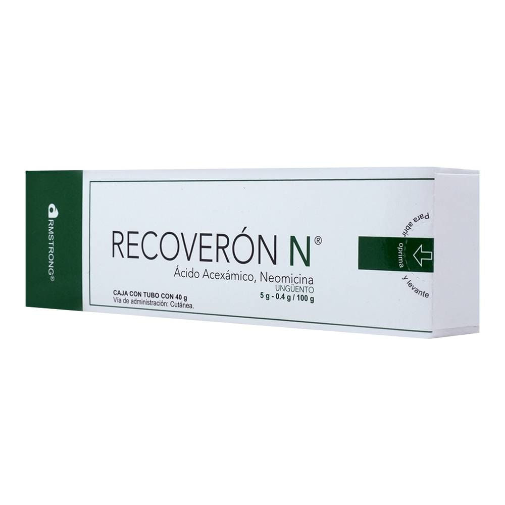 RECOVERON-N 5/0.4G UNGUENTO 40G