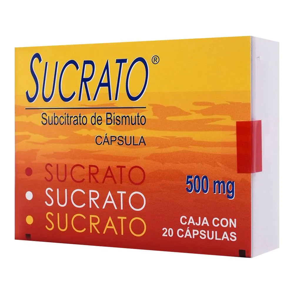 SUCRATO 500MG CAPSULAS C/20
