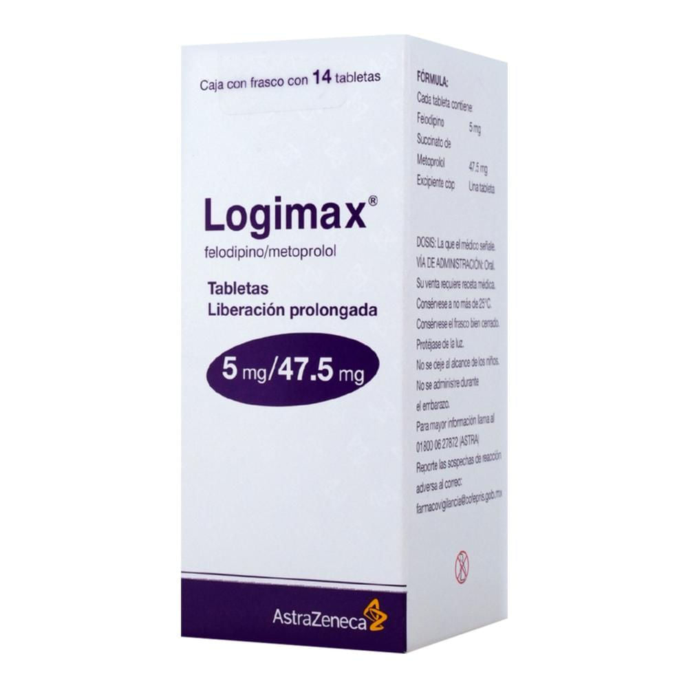 LOGIMAX 5/47.5MG TABLETAS C/14