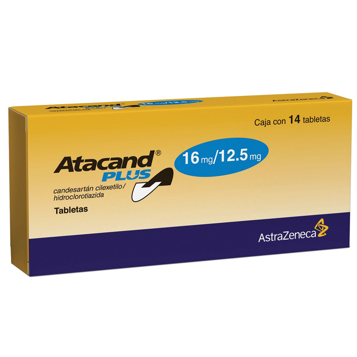 ATACAND PLUS 16/12.5MG TABLETAS C/14