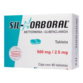 SIL-NORBORAL 500/2.5MG TABLETAS C/40