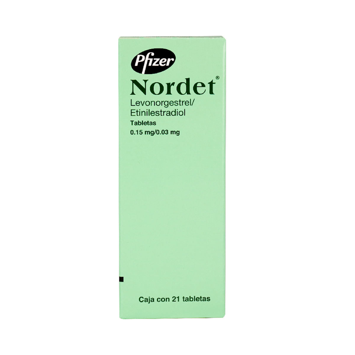NORDET 0.15/0.03MG GRAGEAS C/21