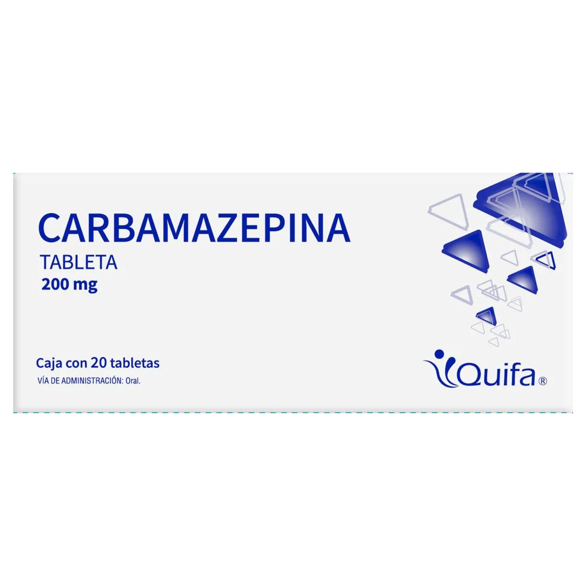 CARBAMAZEPINA QUIFA 200MG TABLETAS C/20 (GI)