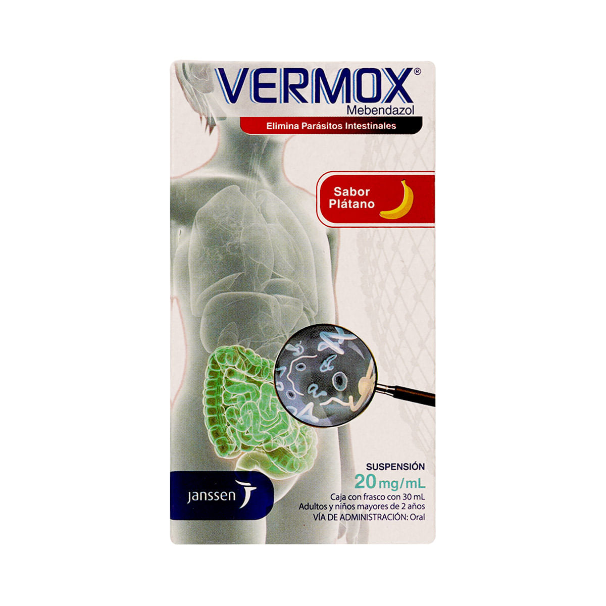 VERMOX SUSPENSION 30ML