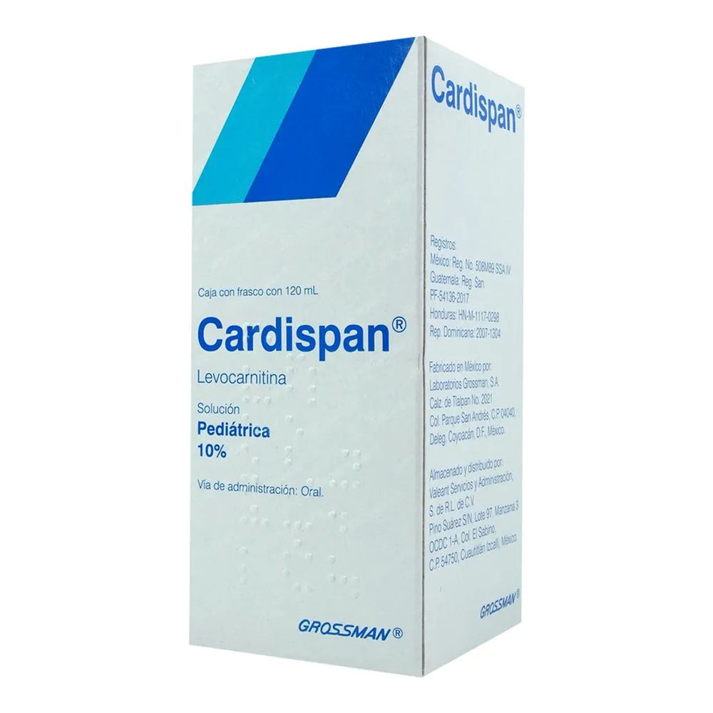 CARDISPAN 10% SOLUCION PEDIATRICO 120ML