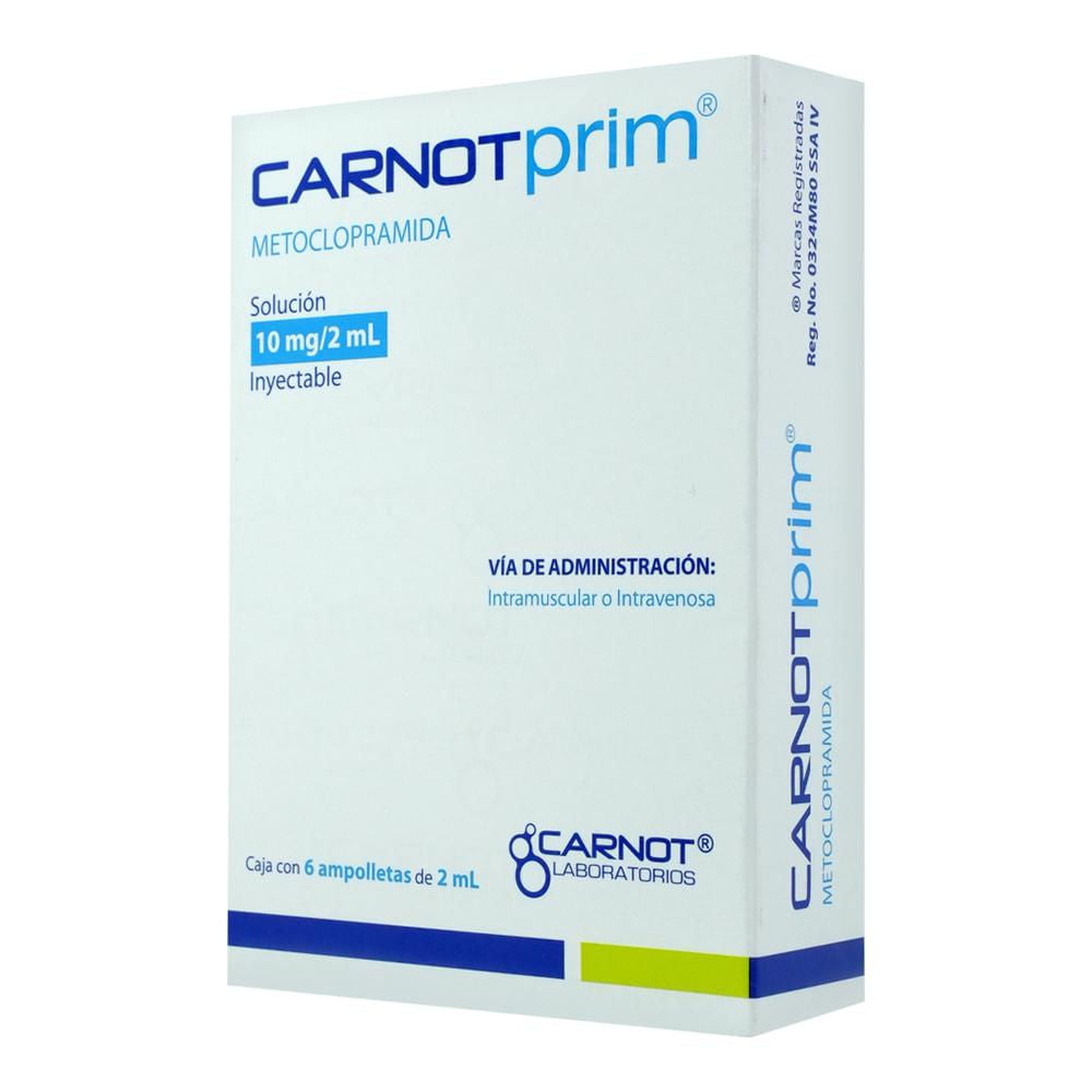 CARNOTPRIM 10MG AMP 6X2ML