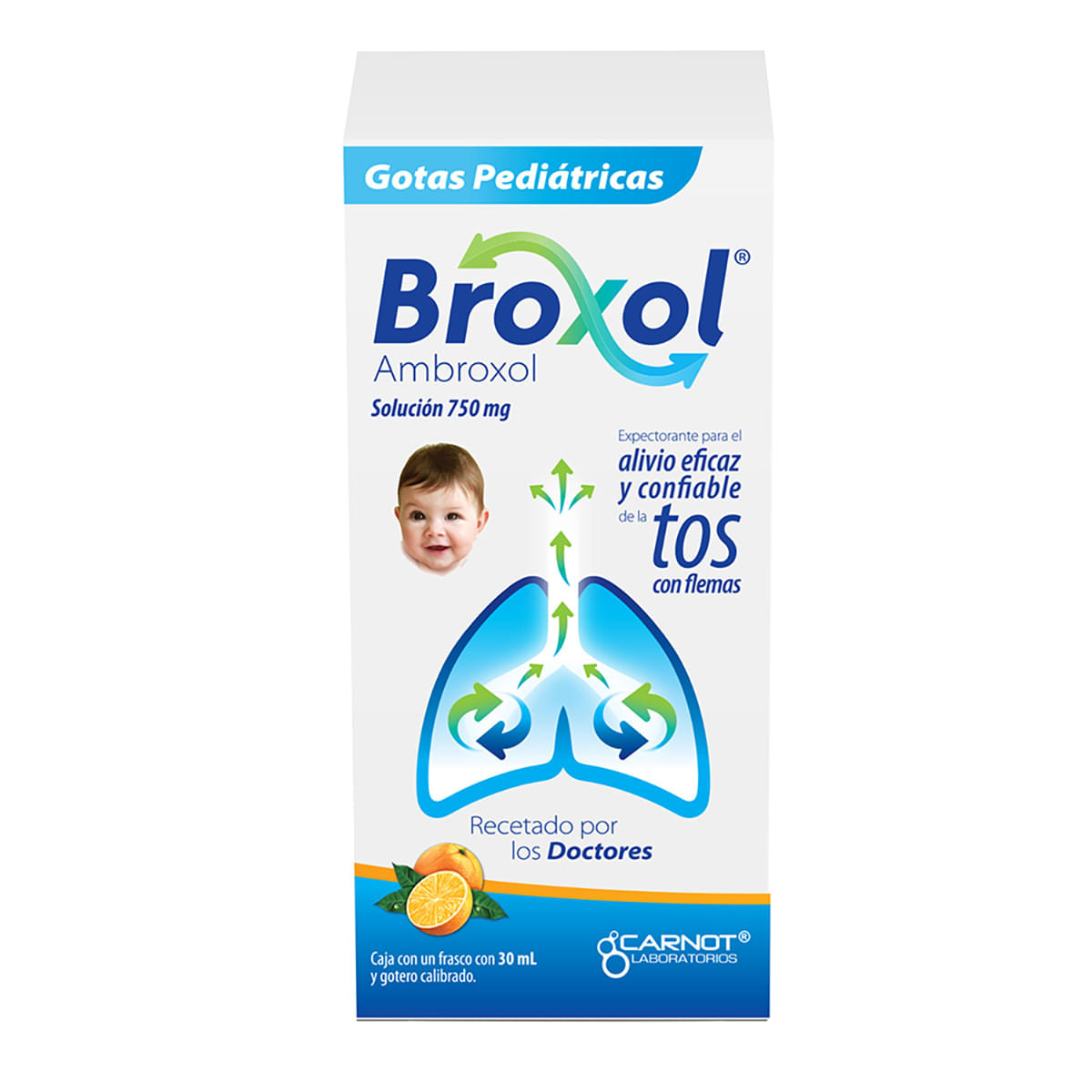 BROXOL PEDIATRICO 750MG GOTAS 30ML
