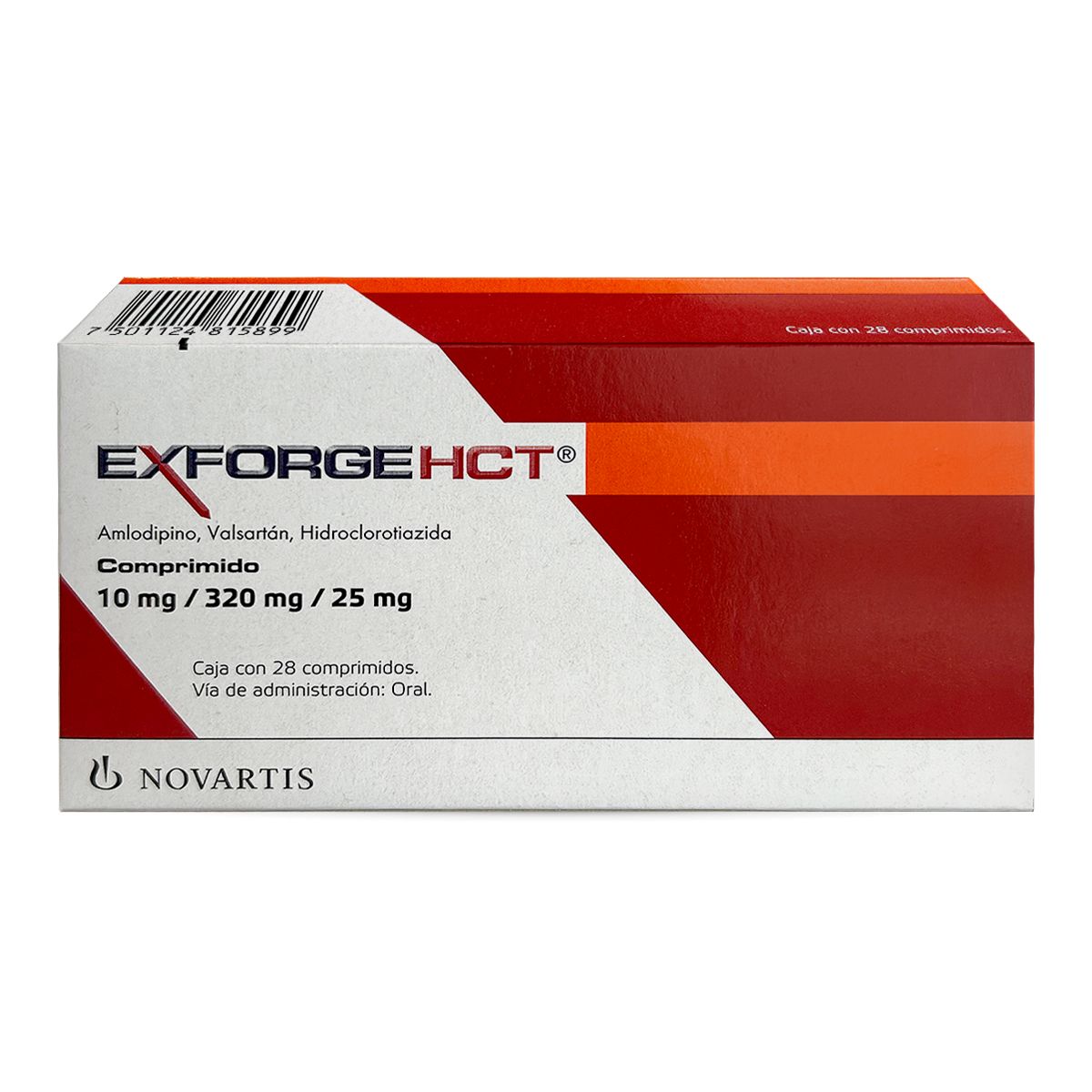EXFORGE HCT 10/320/25MG COMPRIMIDOS C/28