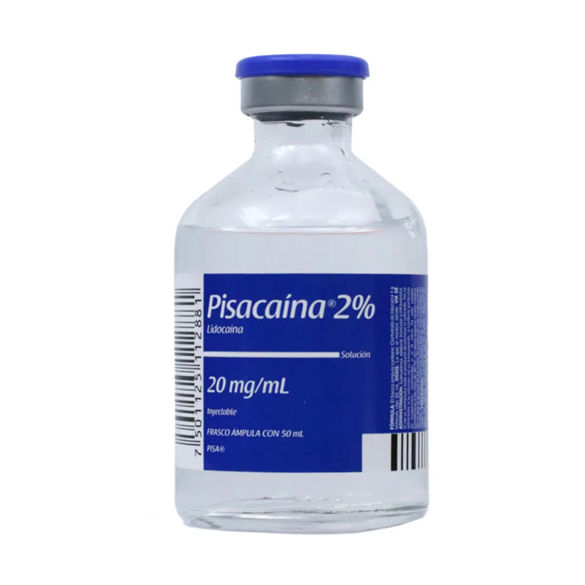PISACAINA 2% FRASCO INYECTABLE 50ML