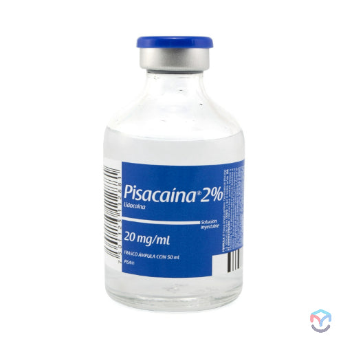 PISACAINA 2% C/EPINEFRINA FRASCO AMPULA 50ML