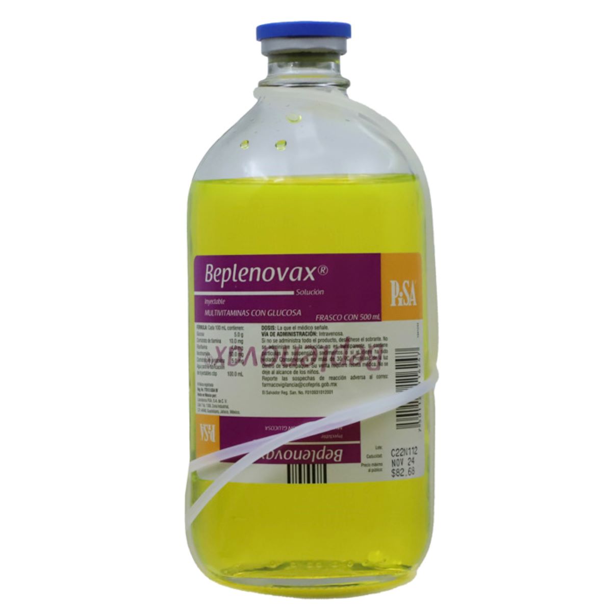 BEPLENOVAX (SUERO VITAMINADO) SOLUCION 500ML