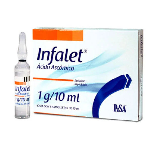 INFALET 1G/10ML INY C/6