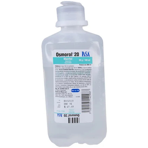 OSMOROL 20G/100ML SOLUCION INYECTABLE 250ML