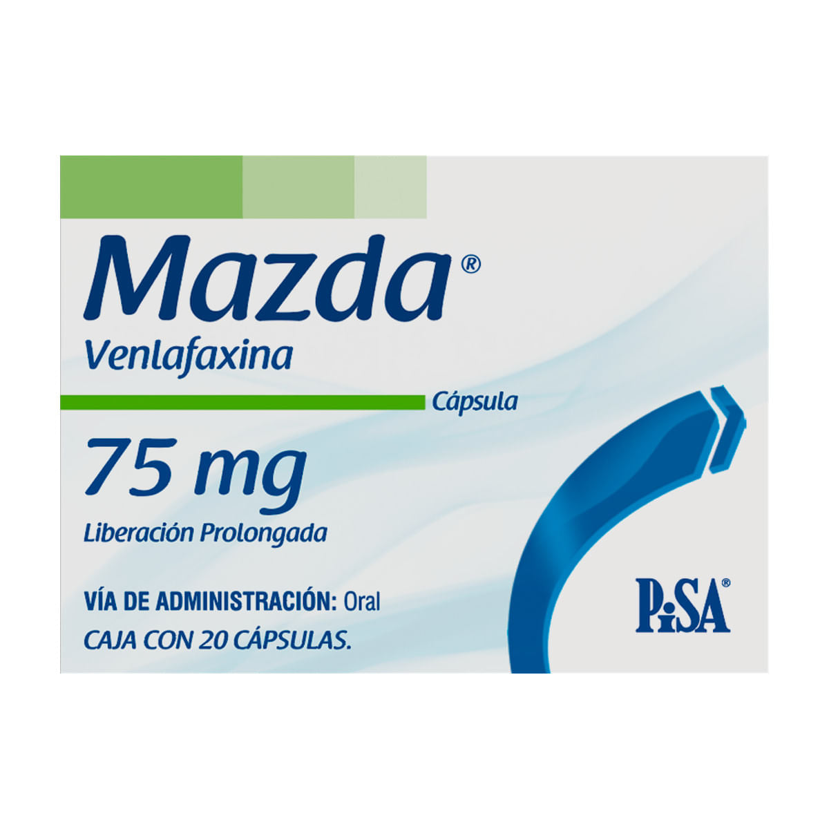MAZDA 75MG CAPSULAS C/20