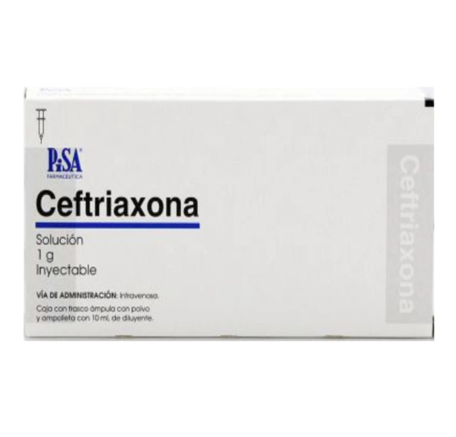 CEFTRIAXONA IV PISA 1G INYECTABLE C/1 (GI)