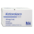KETOROLACO PISA 30MG INY C/3 (GI)