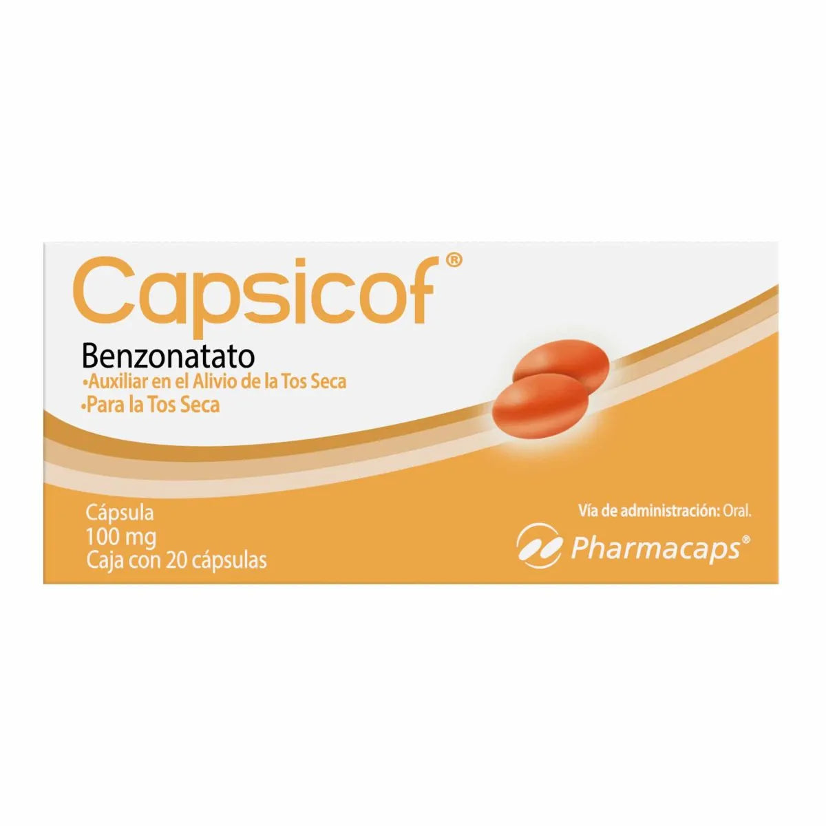 CAPSICOF 100MG PERLAS C/20 (GI)