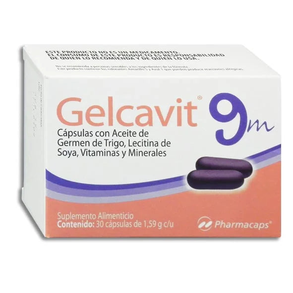 GELCAVIT 9 M CAPSULAS C/30 (GI)