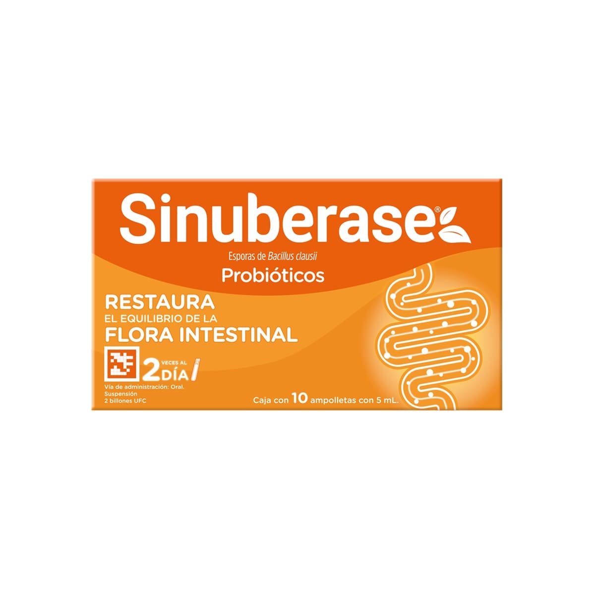SINUBERASE 2 BILLONES AMPULA ORAL C/10