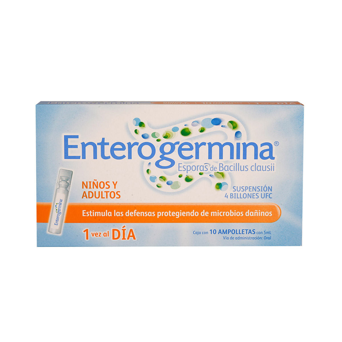 ENTEROGERMINA AMPULA ORAL C/10 (4 BILL UFC)