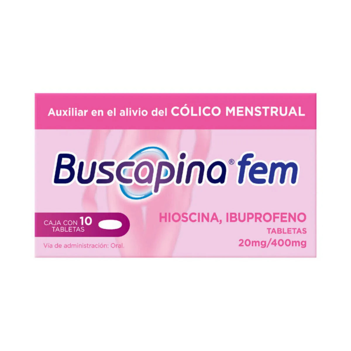 BUSCAPINA FEM TABLETAS C/10