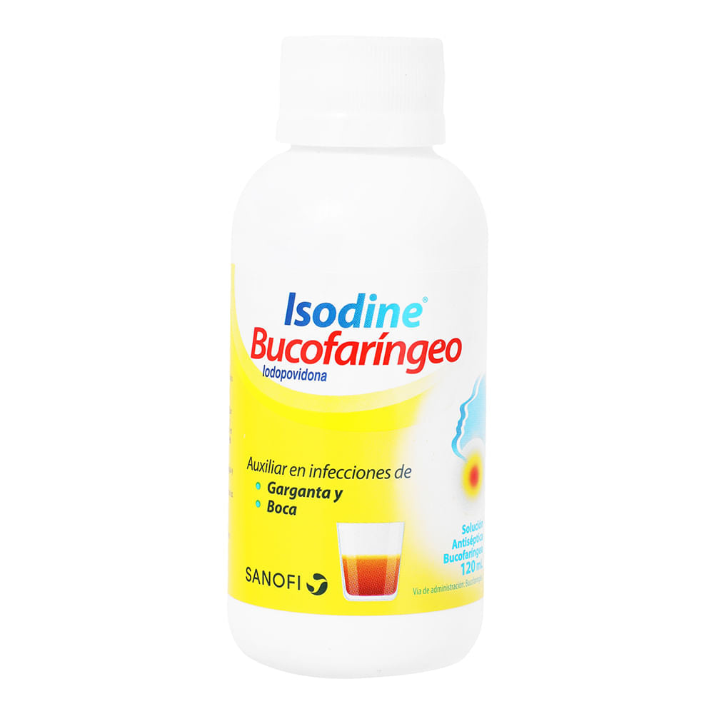 ISODINE BUCOFARINGEO SOLUCION 120ML