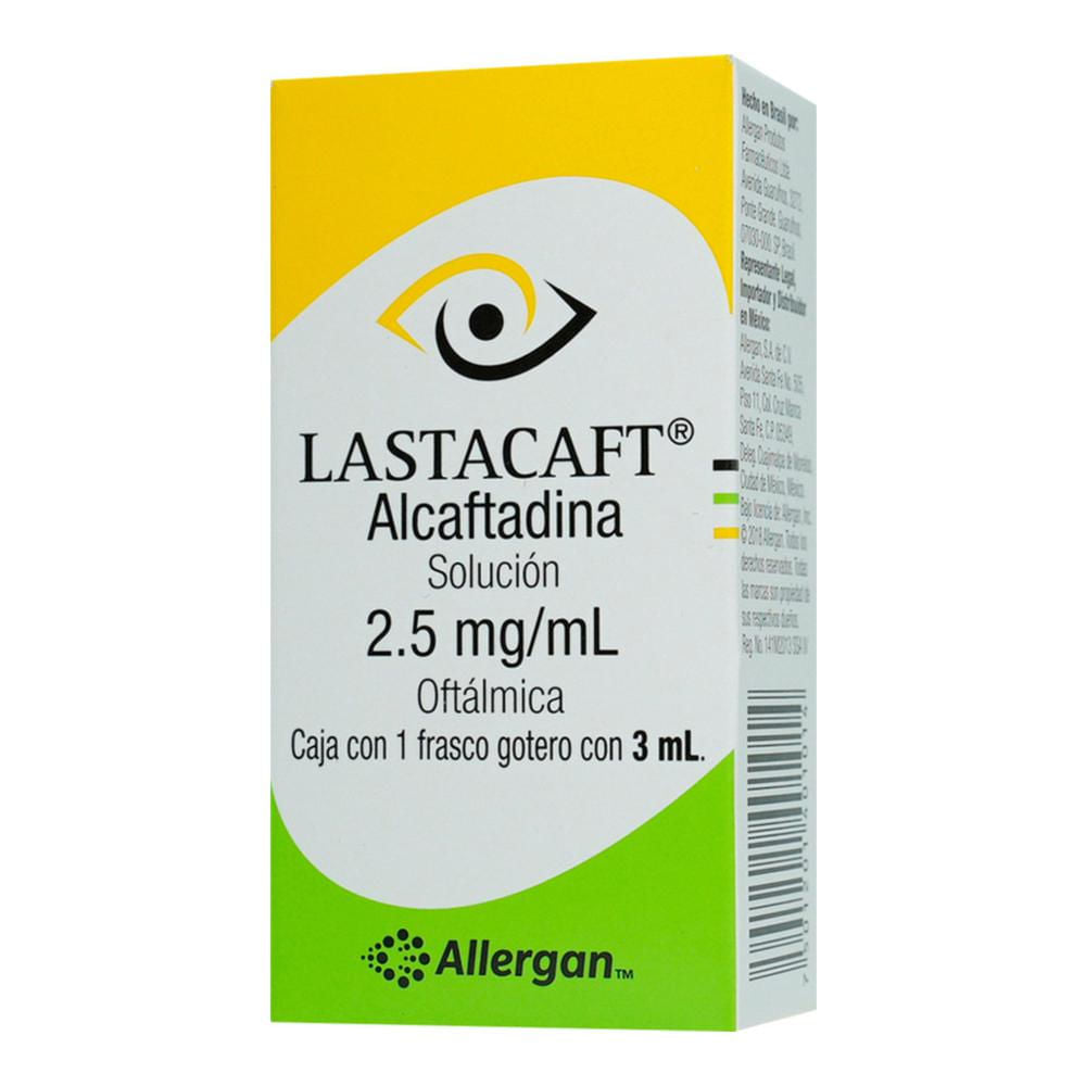 LASTACAFT 2.5MG SOLUCION 3ML
