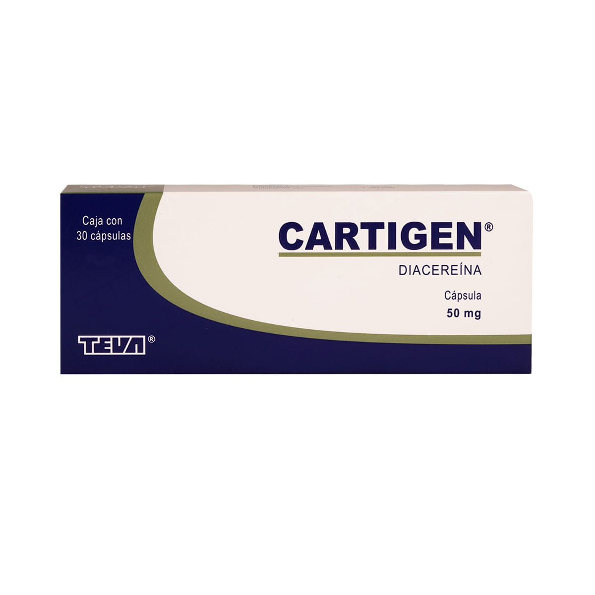 CARTIGEN 50MG CAPSULAS C/30