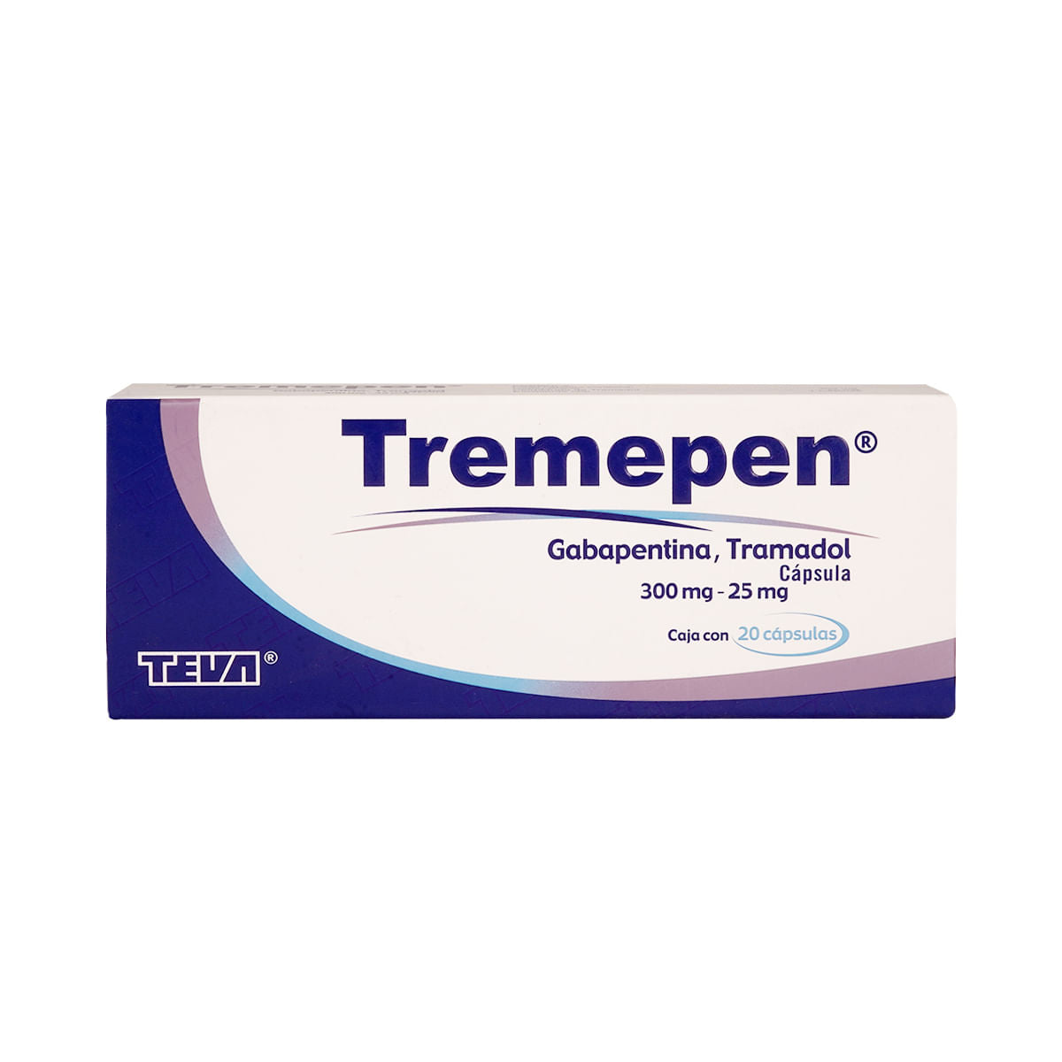 TREMEPEN 300/25MG CAPSULAS C/20
