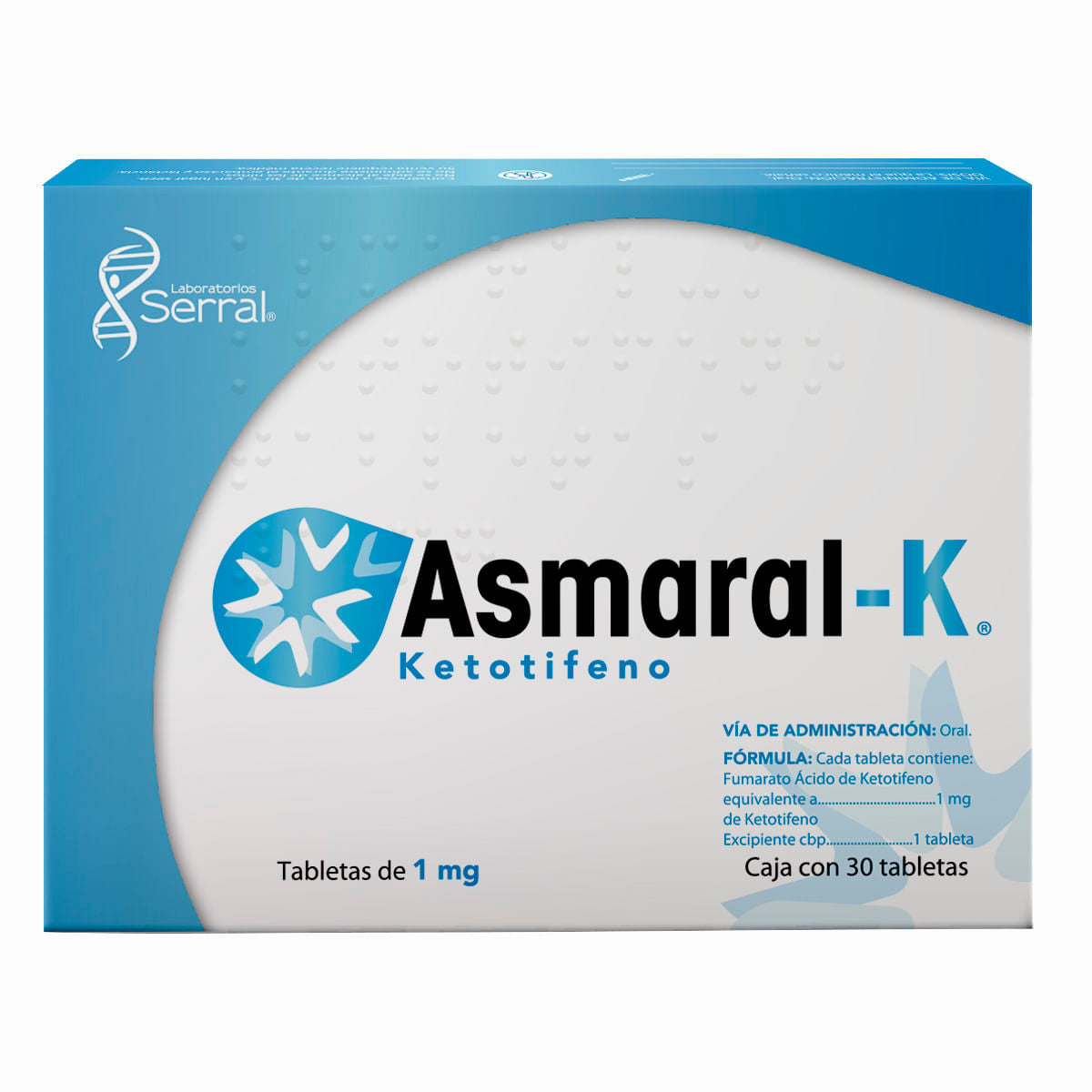 ASMARAL-K 1MG TABLETAS C/30 (GI)