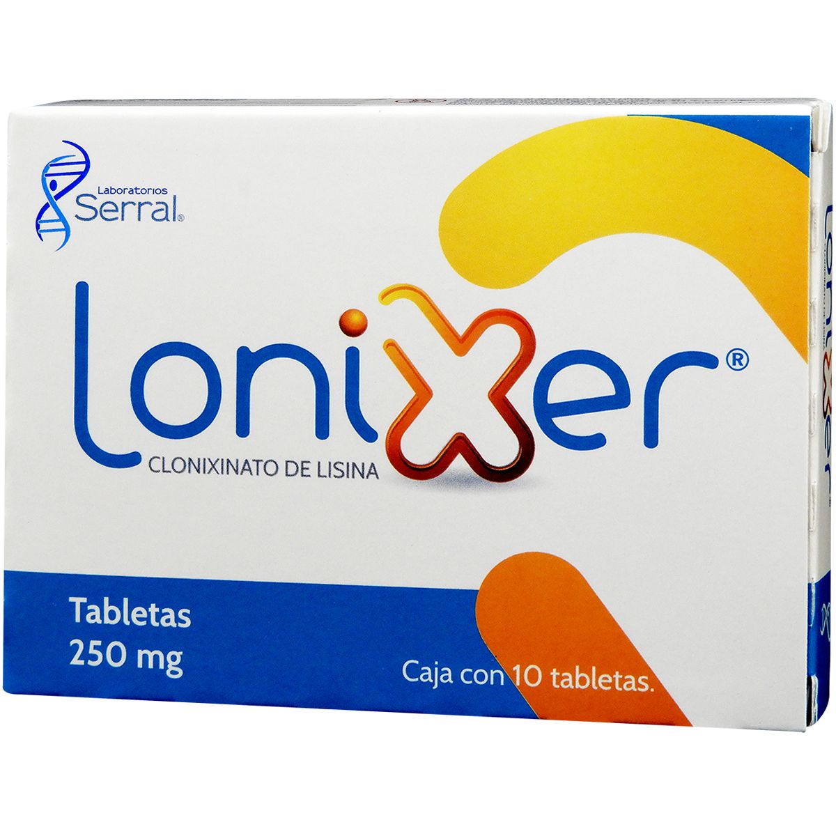 LONIXER 250MG TABLETAS C/10 (GI)