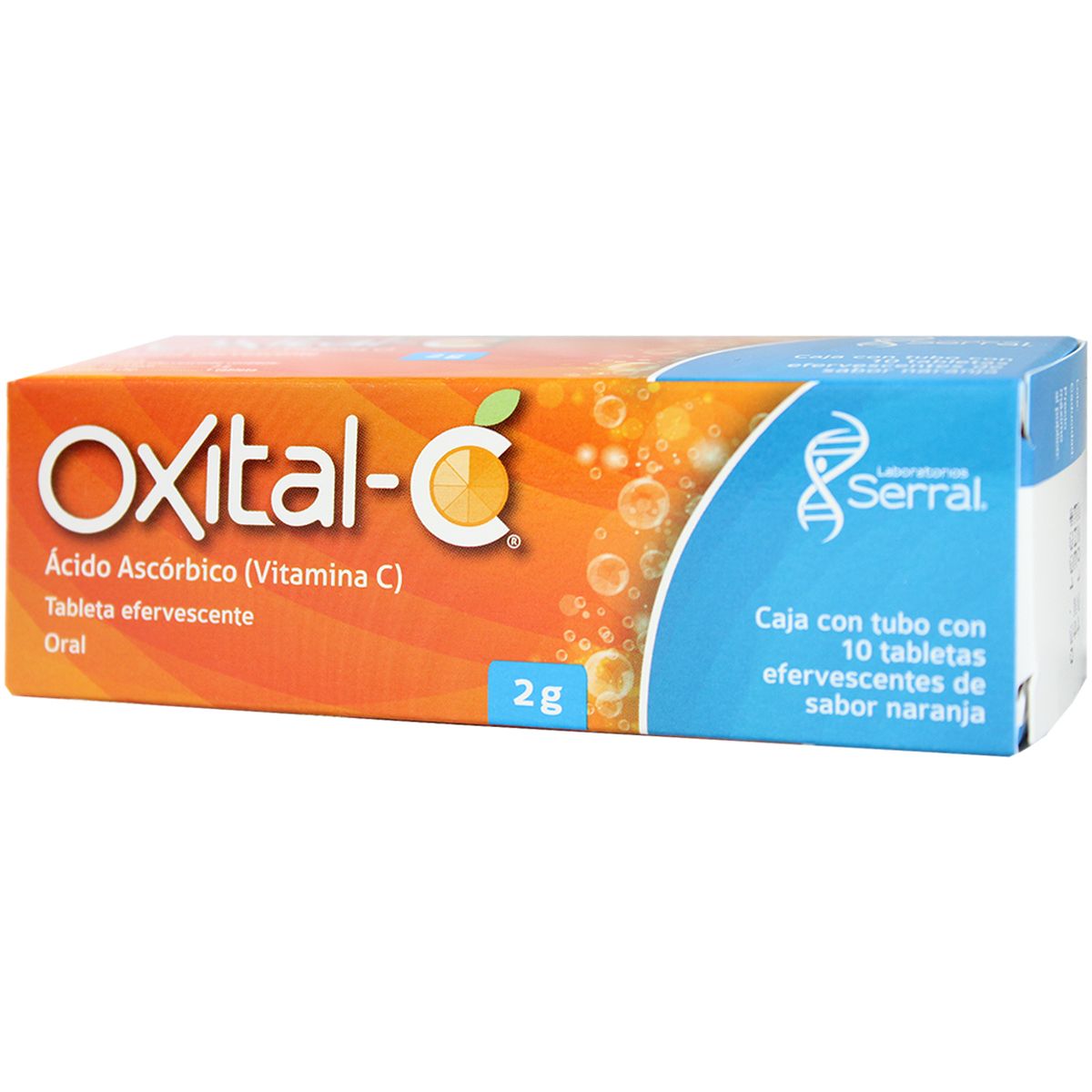 OXITAL-C 2G TABLETAS EFERVESCENTES C/10 (GI)
