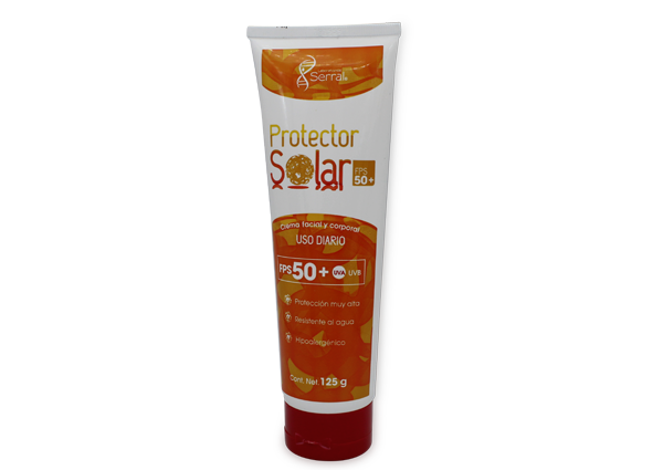 PROTECTOR SOLAR SERRAL FPS50 CREMA 125G