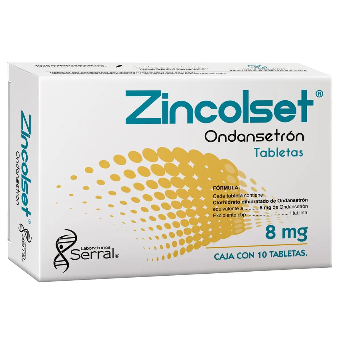 ZINCOLSET 8MG TABLETAS C/10 (GI)