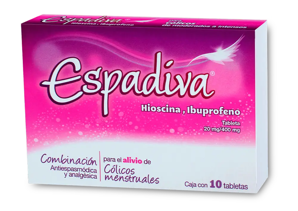 ESPADIVA 20/400MG TABLETAS C/10 (GI)
