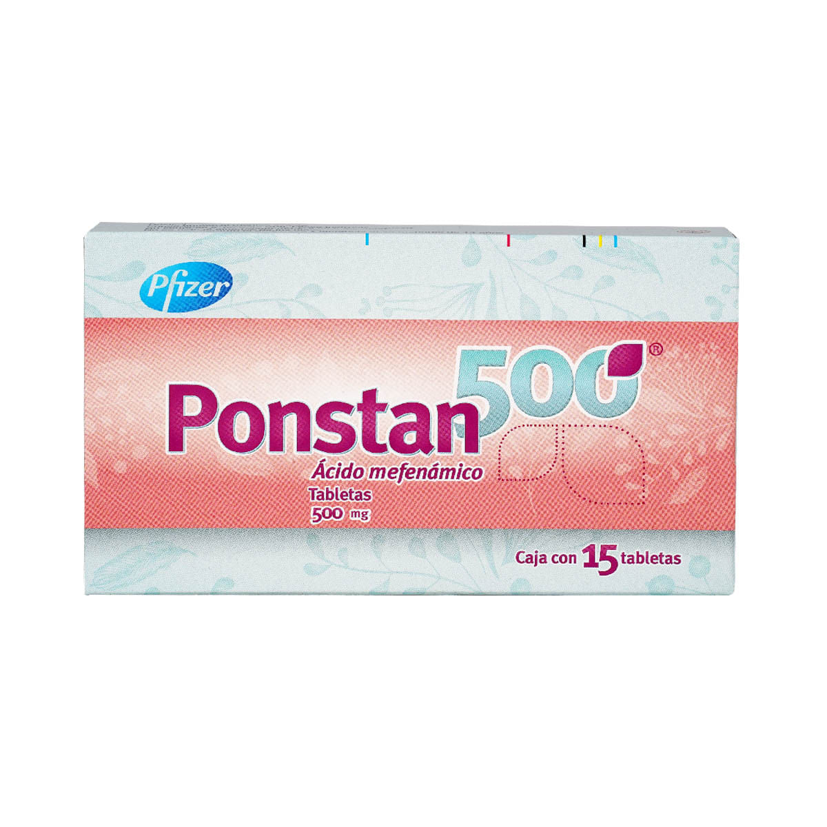 PONSTAN 500MG TABLETAS C/15
