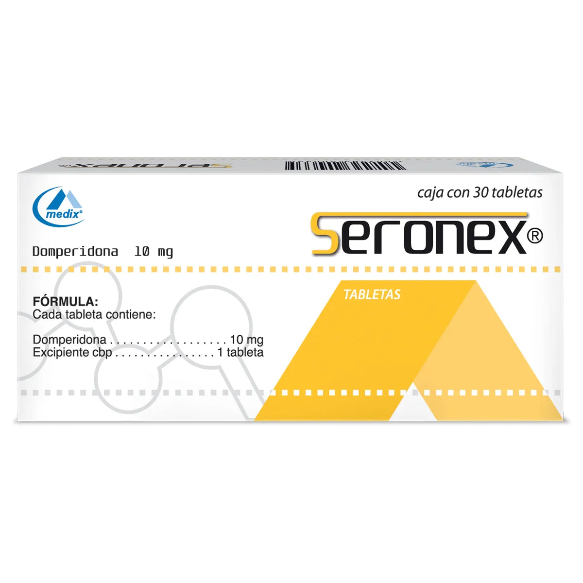 SERONEX 10MG TABLETAS C/30