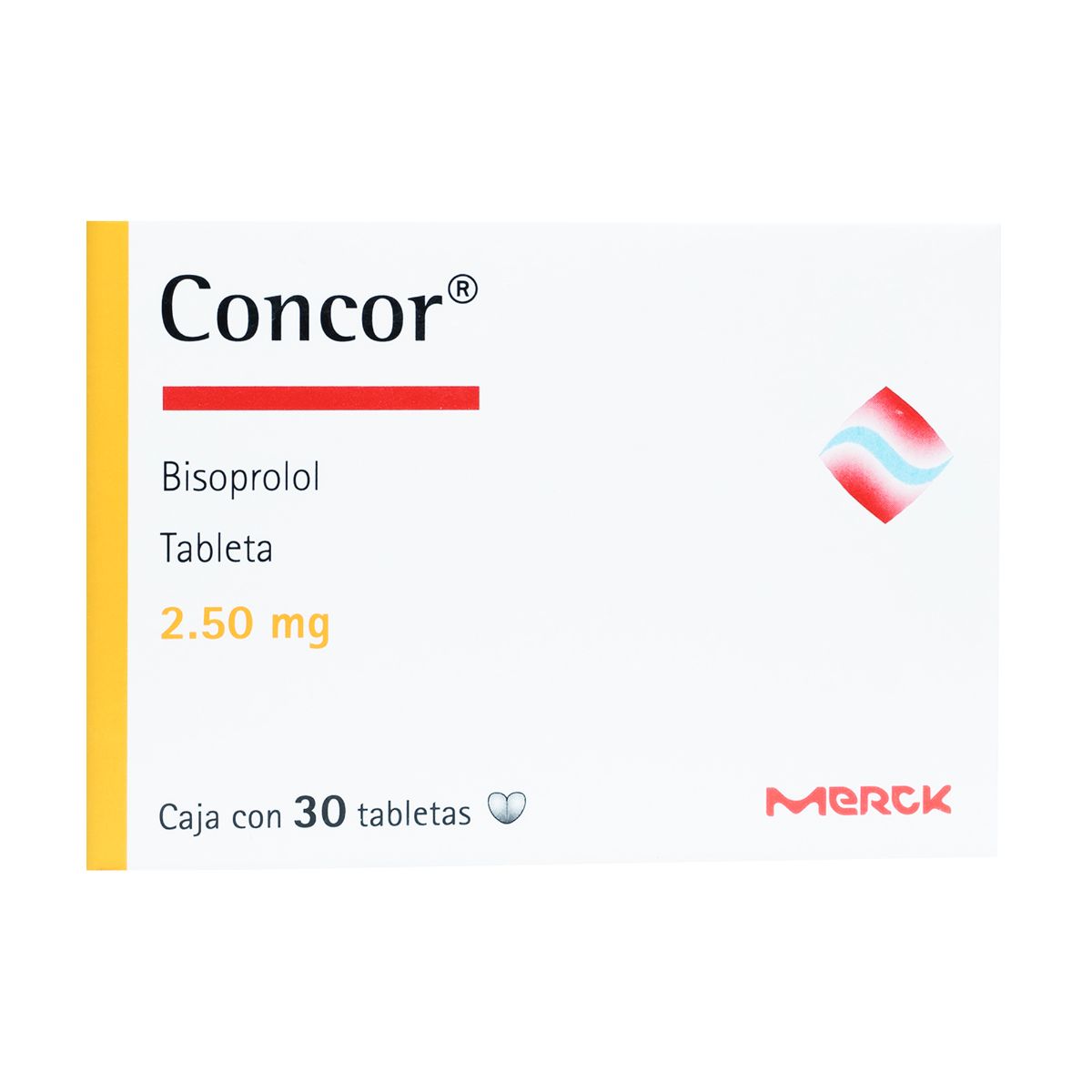 CONCOR 2.5MG GRAGEAS C/30