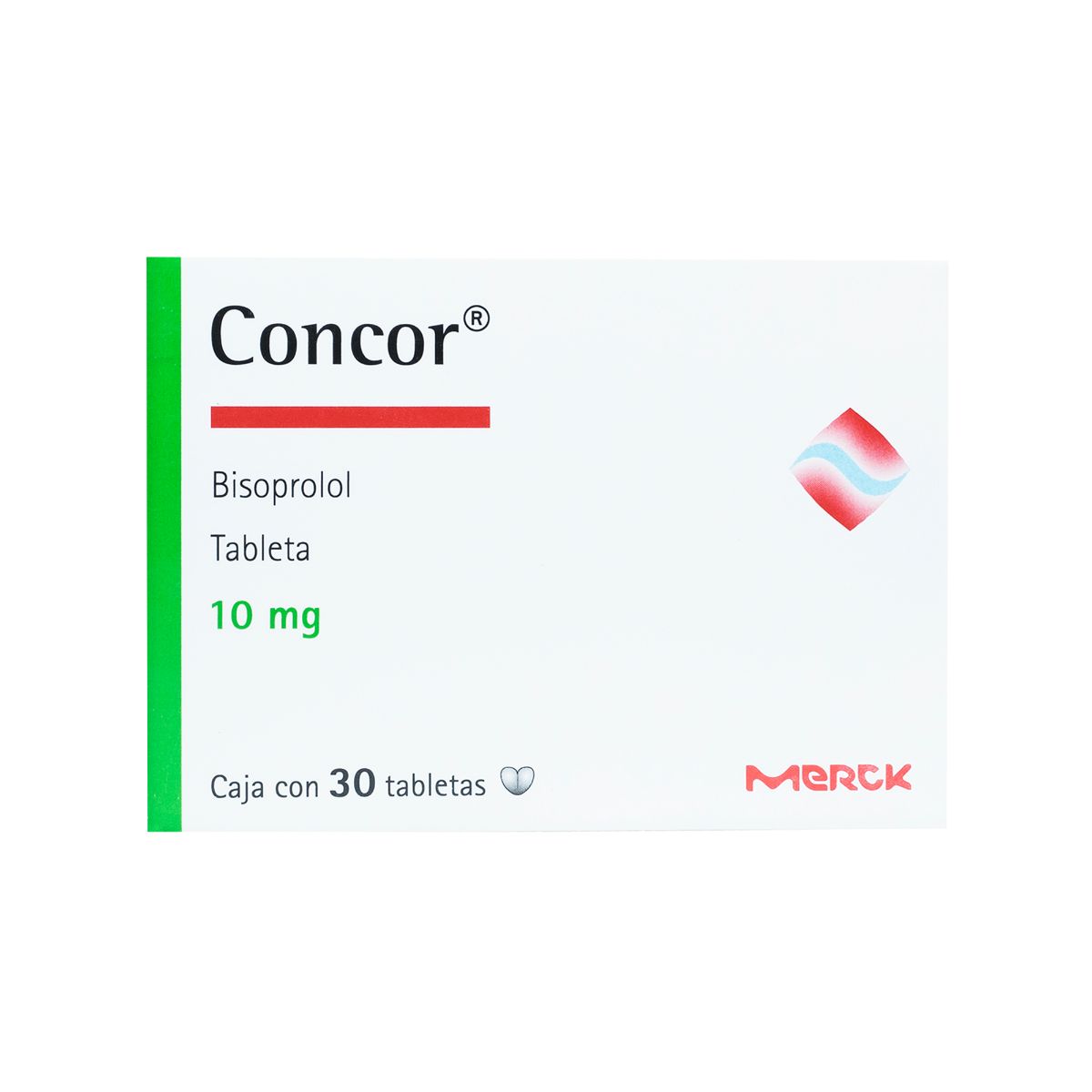 CONCOR 10MG GRAGEAS C/30