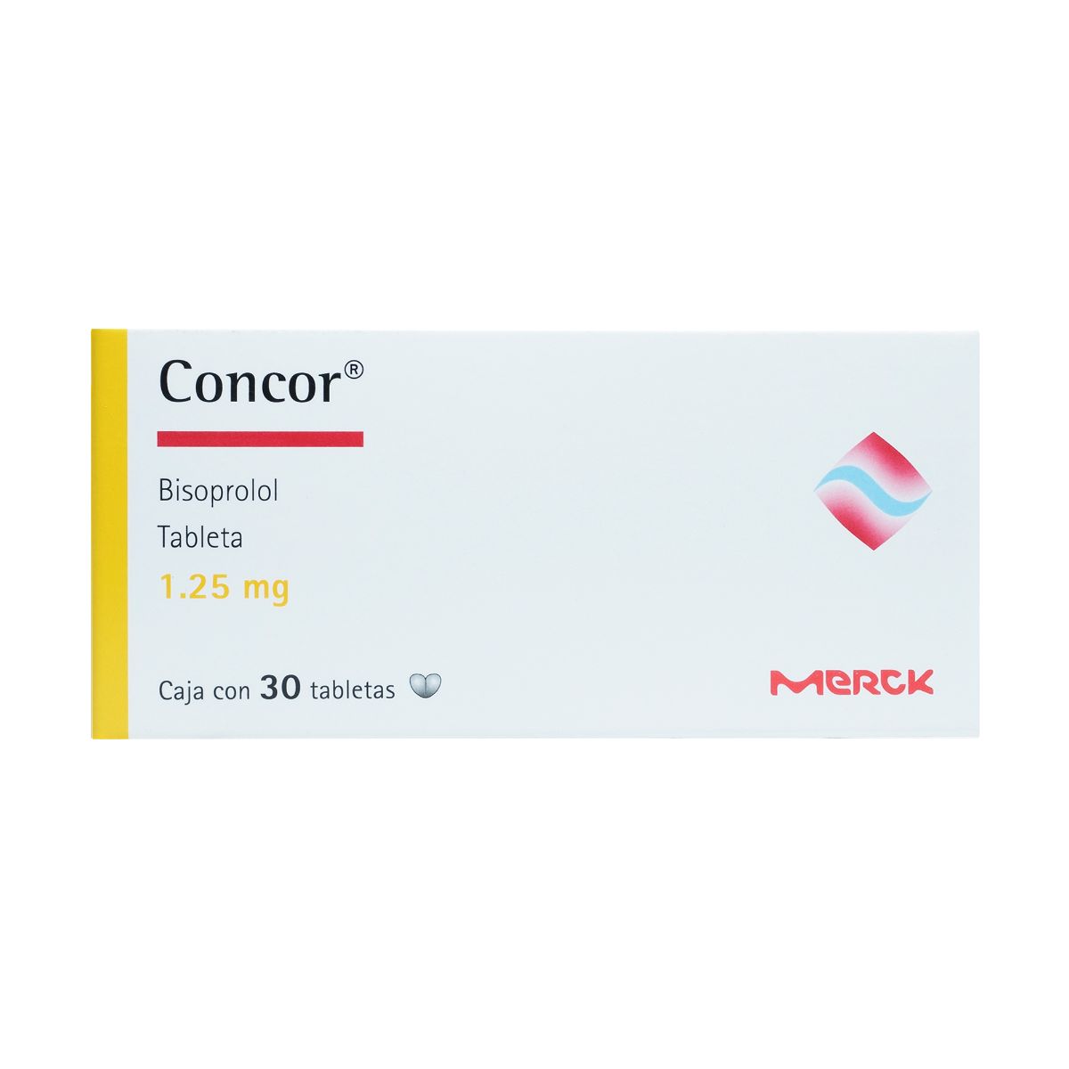 CONCOR 1.25MG GRAGEAS C/30