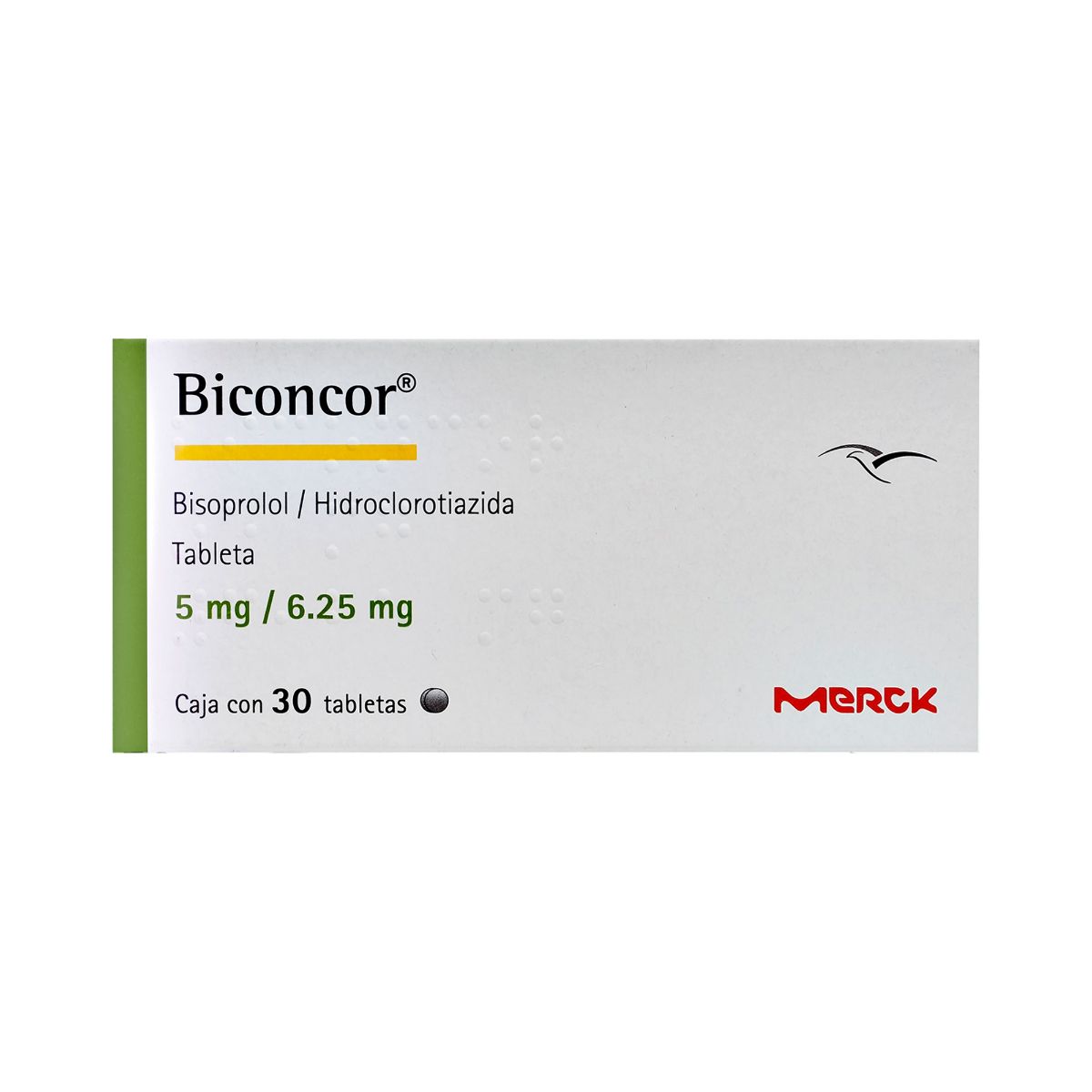 BICONCOR 5/6.25MG TABLETAS C/30