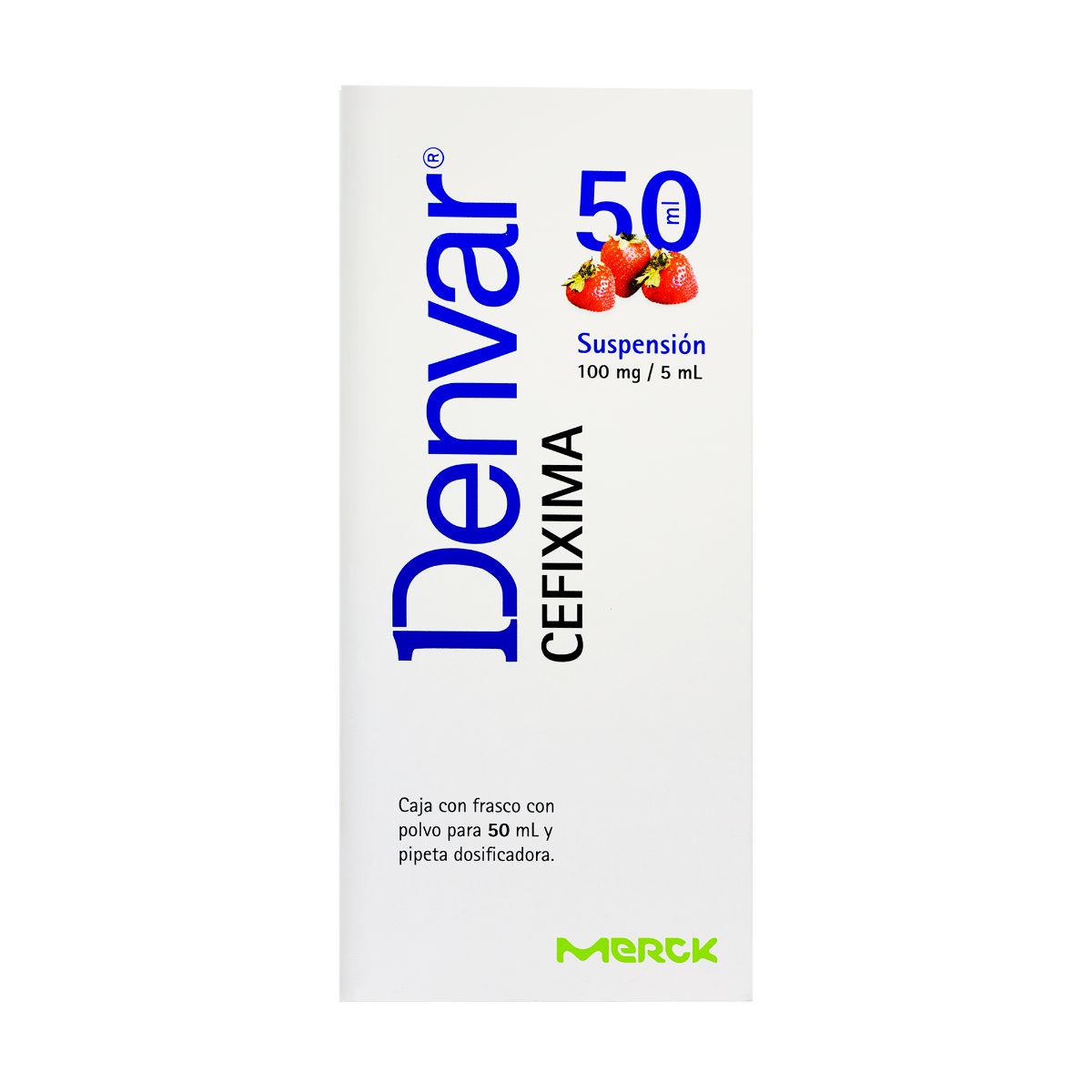 DENVAR 100MG/5ML SUSPENSION 50ML