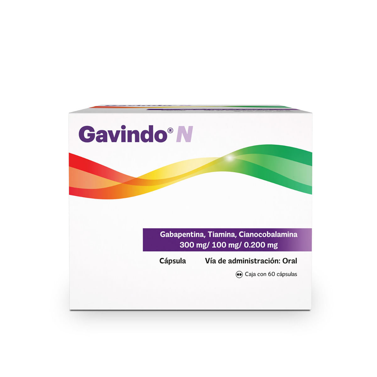 GAVINDO N 300/100/0.200MG CAPSULAS C/60