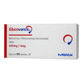 GLUCOVANCE 500/5MG TABLETAS C/60