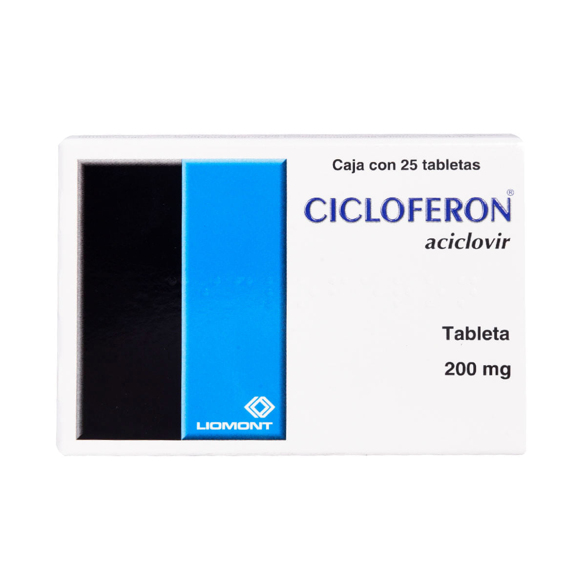 CICLOFERON 200MG TABLETAS C/25